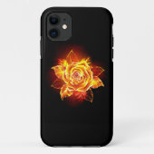 Coques Case-Mate iPhone Blooming Fire Rose (Dos)