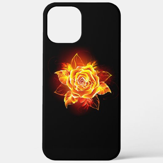 Coques Case-Mate iPhone Blooming Fire Rose (Verso)