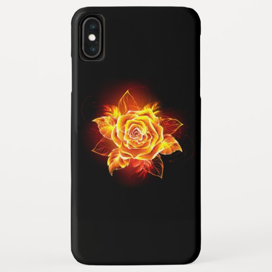 Coques Case-Mate iPhone Blooming Fire Rose (Dos)
