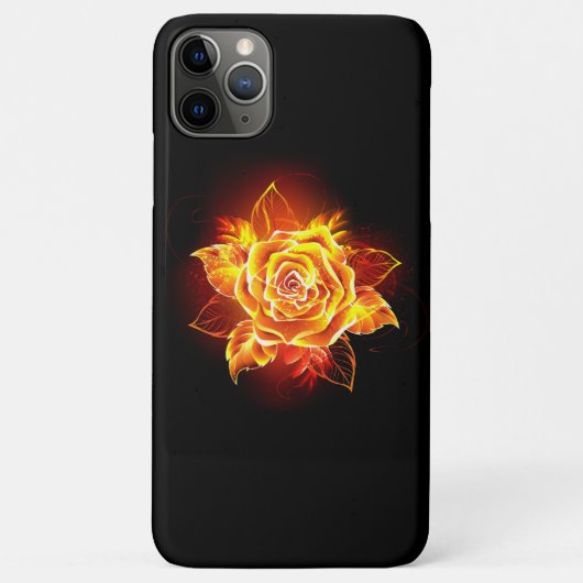 Coques Case-Mate iPhone Blooming Fire Rose (Dos)