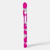 Coques Case-Mate iPhone Blossements Sur Rose Chaud (Verso / Gauche)