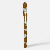 Coques Case-Mate iPhone Blossoms Brown (Verso / Gauche)