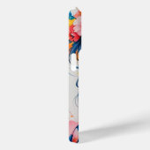 Coques Case-Mate iPhone Blossoms in Blue Kimono (Verso / Droite)