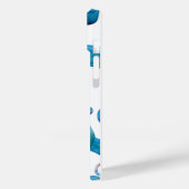 Coques Case-Mate iPhone Blue Abstract Designs Mobile Lovers (Verso / Gauche)