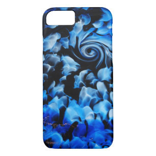 Coque Case-Mate Pour iPhone blue and black abstract