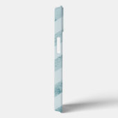 Coques Case-Mate iPhone Blue Chevron Grunge (Verso / Droite)