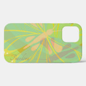 Coques Case-Mate iPhone Blue Chic Gold (Verso (horizontal))