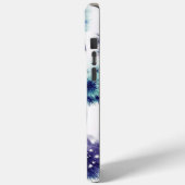 Coques Case-Mate iPhone Blue Dandelion Watercolor (Verso / Gauche)