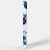 Coques Case-Mate iPhone Blue Dandelion Watercolor (Verso / Droite)