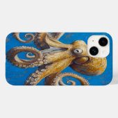 Coques Case-Mate iPhone 🐙 Blue Depths (Verso (horizontal))