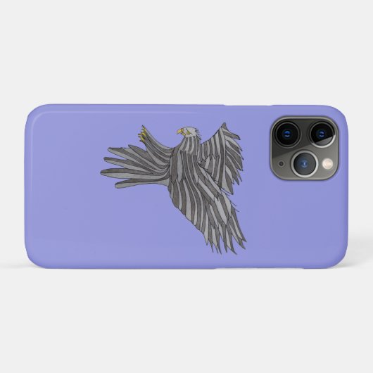 Coques Case-Mate iPhone Blue Eagle (Dos (Horizontal))