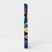 Coques Case-Mate iPhone Blue Elephant Glow Design (Dos/Gauche)