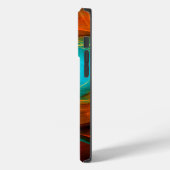 Coques Case-Mate iPhone Blue Eye Moderne Abstrait Art Cool Motif #16 (Verso / Gauche)