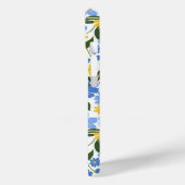 Coques Case-Mate iPhone Blue Floral iPhone Case (Verso / Gauche)