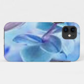 Coques Case-Mate iPhone blue flower_ iphone (Dos (Horizontal))