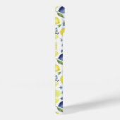 Coques Case-Mate iPhone Blue French Country Lemon Pattern (Verso / Droite)
