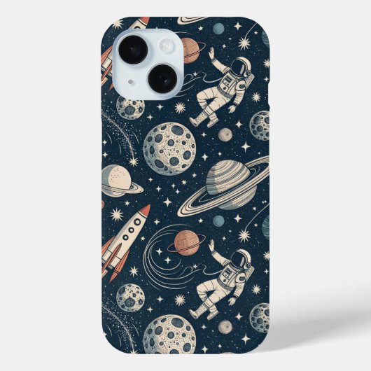 Coques Case-Mate iPhone Blue Galaxy Adventure (Verso)