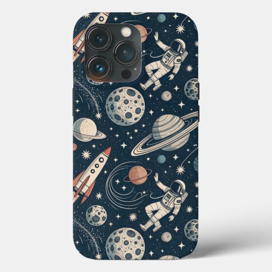 Coques Case-Mate iPhone Blue Galaxy Adventure (Verso)
