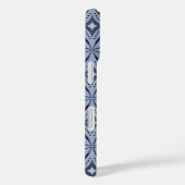 Coques Case-Mate iPhone Blue Geometric Pattern Retro Style (Verso / Droite)