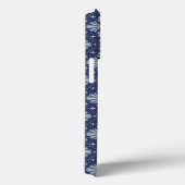 Coques Case-Mate iPhone Blue Geometric shapes Pattern  (Verso / Droite)