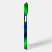 Coques Case-Mate iPhone Blue Green Rainbow (Verso / Droite)