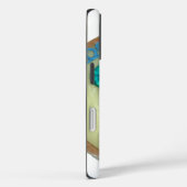 Coques Case-Mate iPhone Blue Hair Emoji Art Imprimer/Graphique (Verso / Droite)