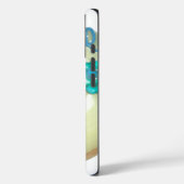 Coques Case-Mate iPhone Blue Hair Emoji Art Imprimer/Graphique (Verso / Gauche)