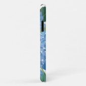 Coques Case-Mate iPhone Blue Hydrangeas | Beau Floral Bush (Dos/Droite)