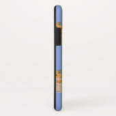 Coques Case-Mate iPhone Blue I love Hamsters Hamster Motif (Dos/Droite)