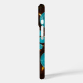 Coques Case-Mate iPhone Blue Lights (Verso / Gauche)