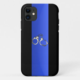 Etui iPhone Case-Mate Blue Line et menottes minces