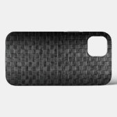 Coques Case-Mate iPhone Blue Line mince - armure de panier en cuir de (Verso (horizontal))
