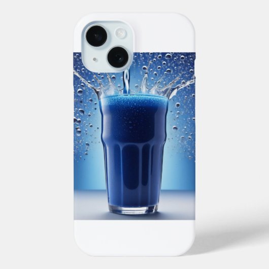 Coques Case-Mate iPhone Blue Liquid Bubble Motif iPhone/coque ipad (Verso)