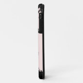 Coques Case-Mate iPhone Blue Little Ballerina Personnaliser le nom (Dos/Gauche)