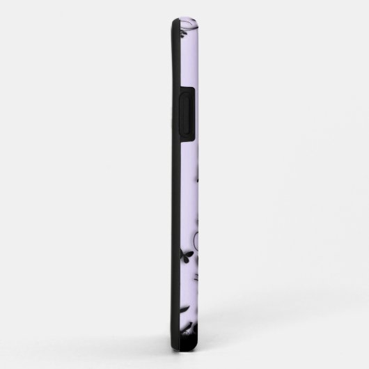 Coques Case-Mate iPhone Blue Little Ballerina Personnaliser le nom (Dos/Droite)