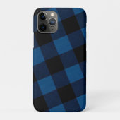Coques Case-Mate iPhone Blue Lumberjack Plaid (Dos)