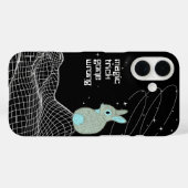Coques Case-Mate iPhone Blue Magic Bunny Lapin lapin lapin mème (Verso (horizontal))