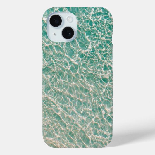 Coques Case-Mate iPhone Blue Ocean Summer Beach Waves (Verso)