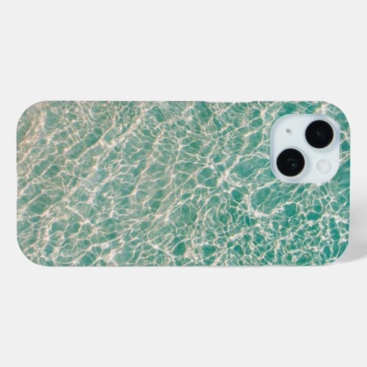 Coques Case-Mate iPhone Blue Ocean Summer Beach Waves (Verso (horizontal))
