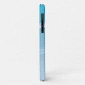 Coques Case-Mate iPhone Blue Ocean Waves Coque-coque iphone monogramme (Dos/Gauche)