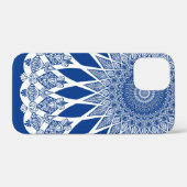 Coques Case-Mate iPhone Blue Pacific Tristyns Mandala (Verso (horizontal))
