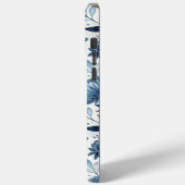 Coques Case-Mate iPhone Blue Peony Garden Watercolor (Verso / Gauche)