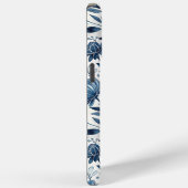 Coques Case-Mate iPhone Blue Peony Garden Watercolor (Verso / Droite)