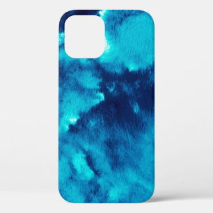 Case-Mate iPhone Case Blue Phantom Fashion Motif Dirty Plash Watercol
