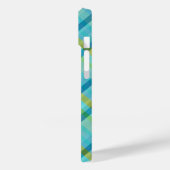Coques Case-Mate iPhone Blue Plaid par Shirley Taylor (Verso / Gauche)