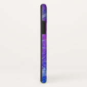 Coques Case-Mate iPhone Blue Purple Space (Dos/Droite)