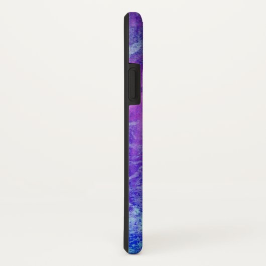 Coques Case-Mate iPhone Blue Purple Space (Dos/Droite)