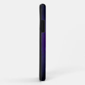 Coques Case-Mate iPhone Blue Purple Space Galaxy étoiles Abstrait (Dos/Droite)