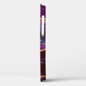 Coques Case-Mate iPhone Blue & Purple Space & Stars Agate moderne (Verso / Gauche)