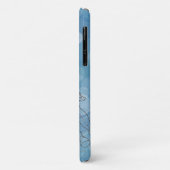 Coques Case-Mate iPhone Blue Rain Heart Barrel Racing (Dos/Gauche)